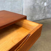 Danish Modern Teak Three Drawer Dresser