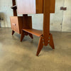 Mid Century Modern Teak Wall Unit With Drop Down Desk