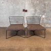 Pair of Iron Chairs/Lounge Chairs - Outdoor/Indoor