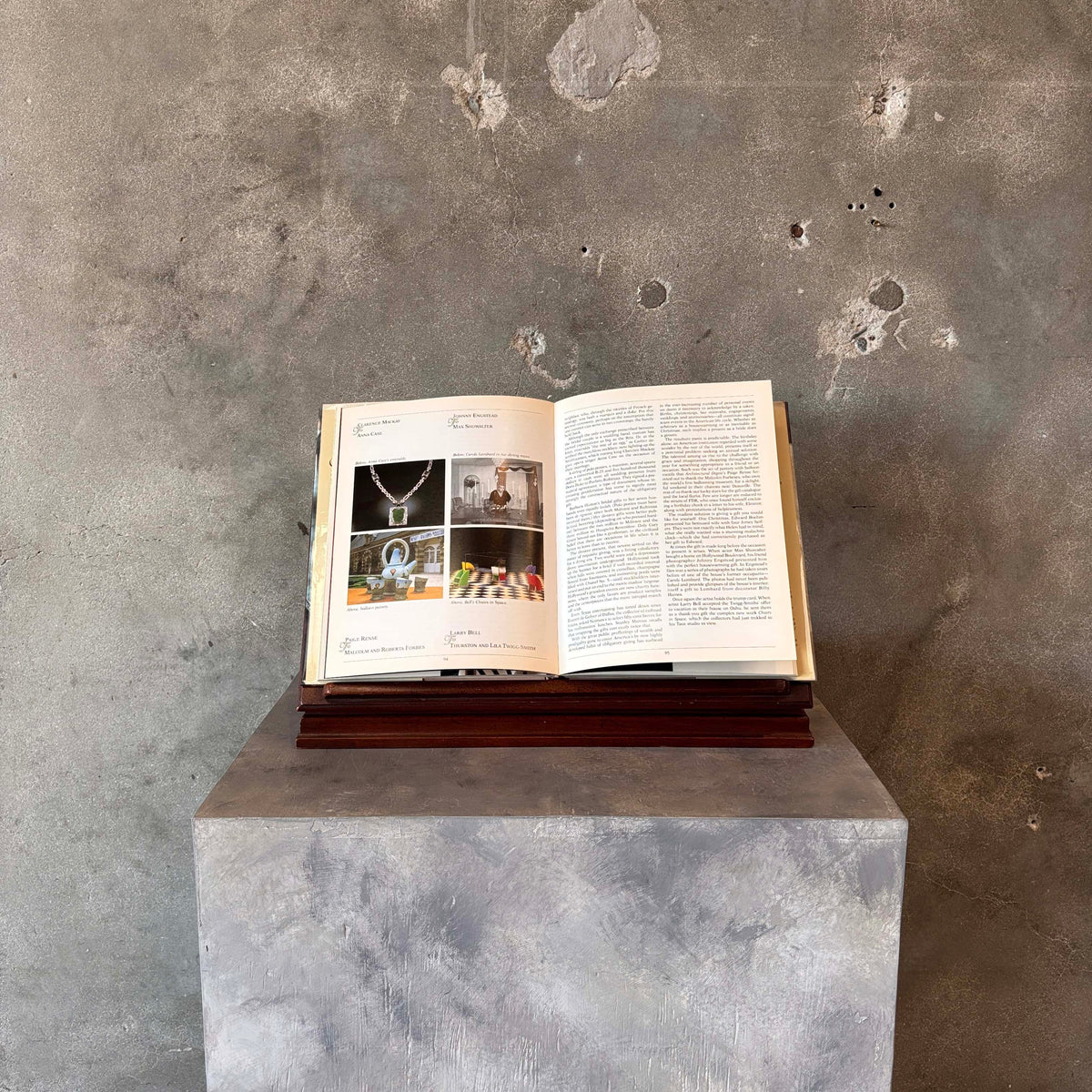 Drexel Mid Century Modern Walnut Tabletop Bookstand