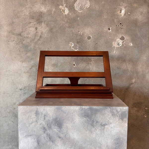 Drexel Mid Century Modern Walnut Tabletop Bookstand