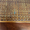 Mid Century Walnut & Cane End/ Side Table
