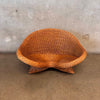 1970's Wicker Meditation Chair