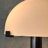 Scandinavian Mushroom Brushed Steel Gun Metal Grey Floor Lamp Product Image