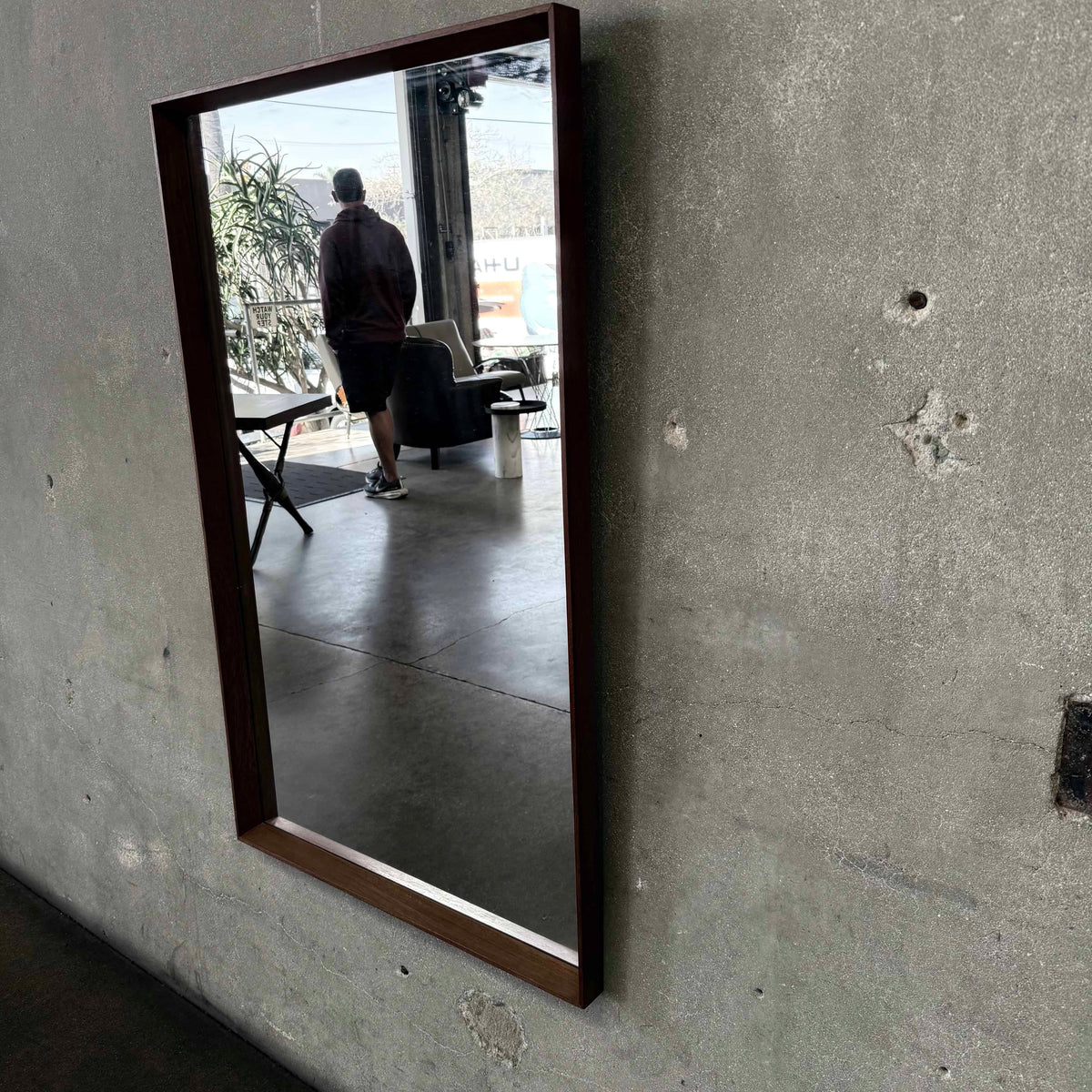 Pedersen Hansen Mid Century Modern Teak Mirror #969