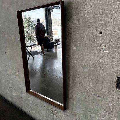 Pedersen Hansen Mid Century Modern Teak Mirror #969