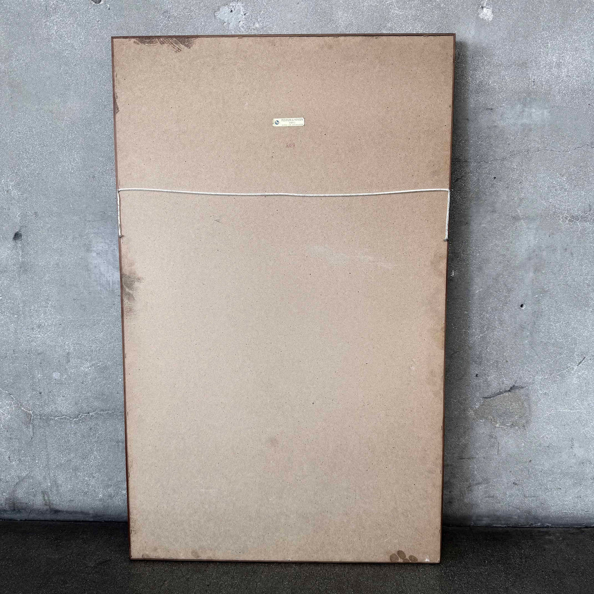 Pedersen Hansen Mid Century Modern Teak Mirror #969