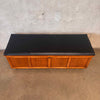 Mid Century Modern Lane Walnut & Cedar Blanket Chest - Lock Disabled