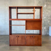 Danish Teak Wall Unit With Key