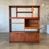 Danish Teak Wall Unit With Key
