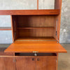 Danish Teak Wall Unit With Key