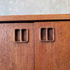 Danish Teak Wall Unit With Key