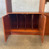 Danish Teak Wall Unit With Key