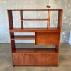Danish Teak Wall Unit With Key