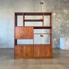 Danish Teak Wall Unit With Key