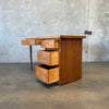 Mid Century Solid Oak Desk