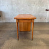 Mid Century Solid Oak Desk