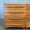 Mid Century Solid Oak Dresser