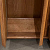 BOYD Oak Wardrobe Combination Dresser & Armoire 1980's