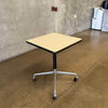 Vintage Eames Rolling Table By Herman Miller