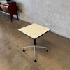 Vintage Eames Rolling Table By Herman Miller