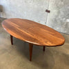 Solid Walnut Studio Craft Table by Kirk Delman