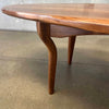 Solid Walnut Studio Craft Table by Kirk Delman