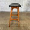 Set of Four Teak Barstools Designed by Johannes Andersen C. 1960s