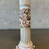 Vintage Italian Ceramic Pedestal By Capodimonte