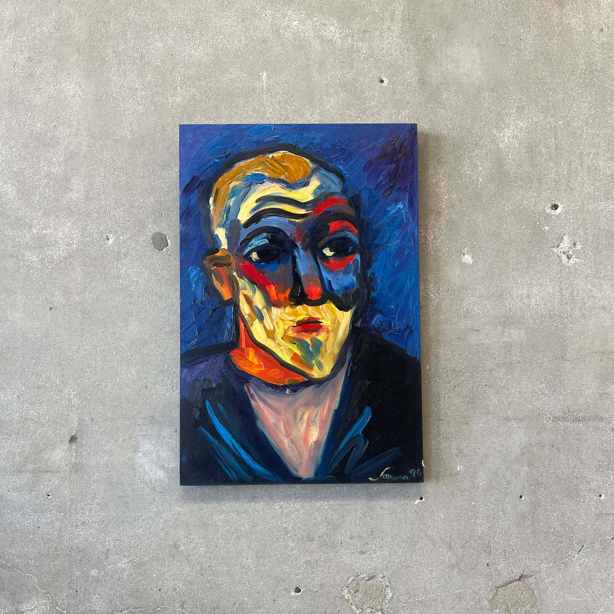 "The March Of The Barbarians" By Sarena Rosenfeld Oil on Canvas Painting