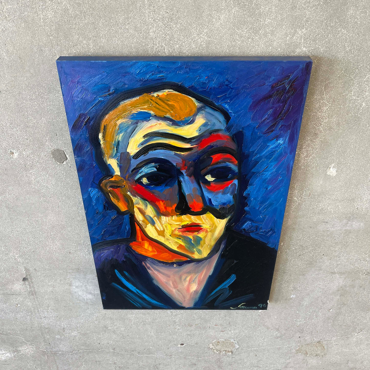 "The March Of The Barbarians" By Sarena Rosenfeld Oil on Canvas Painting
