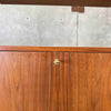 Mid Century Modern Walnut Wall Unit With Desk With Key - Yugoslavia 1960s