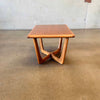 Mid Century Walnut Side Table By Kroehler #1