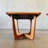 Mid Century Walnut Side Table By Kroehler #1