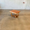 Mid Century Walnut Side Table By Kroehler #2