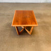 Mid Century Walnut Side Table By Kroehler #2