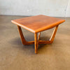 Mid Century Walnut Side Table By Kroehler #2