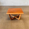 Mid Century Walnut Side Table By Kroehler #2