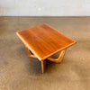 Mid Century Walnut Side Table By Kroehler #2