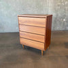 Mid Century Highboy Dresser By Bassett