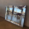 1960s Vintage Etched Wall Mirror