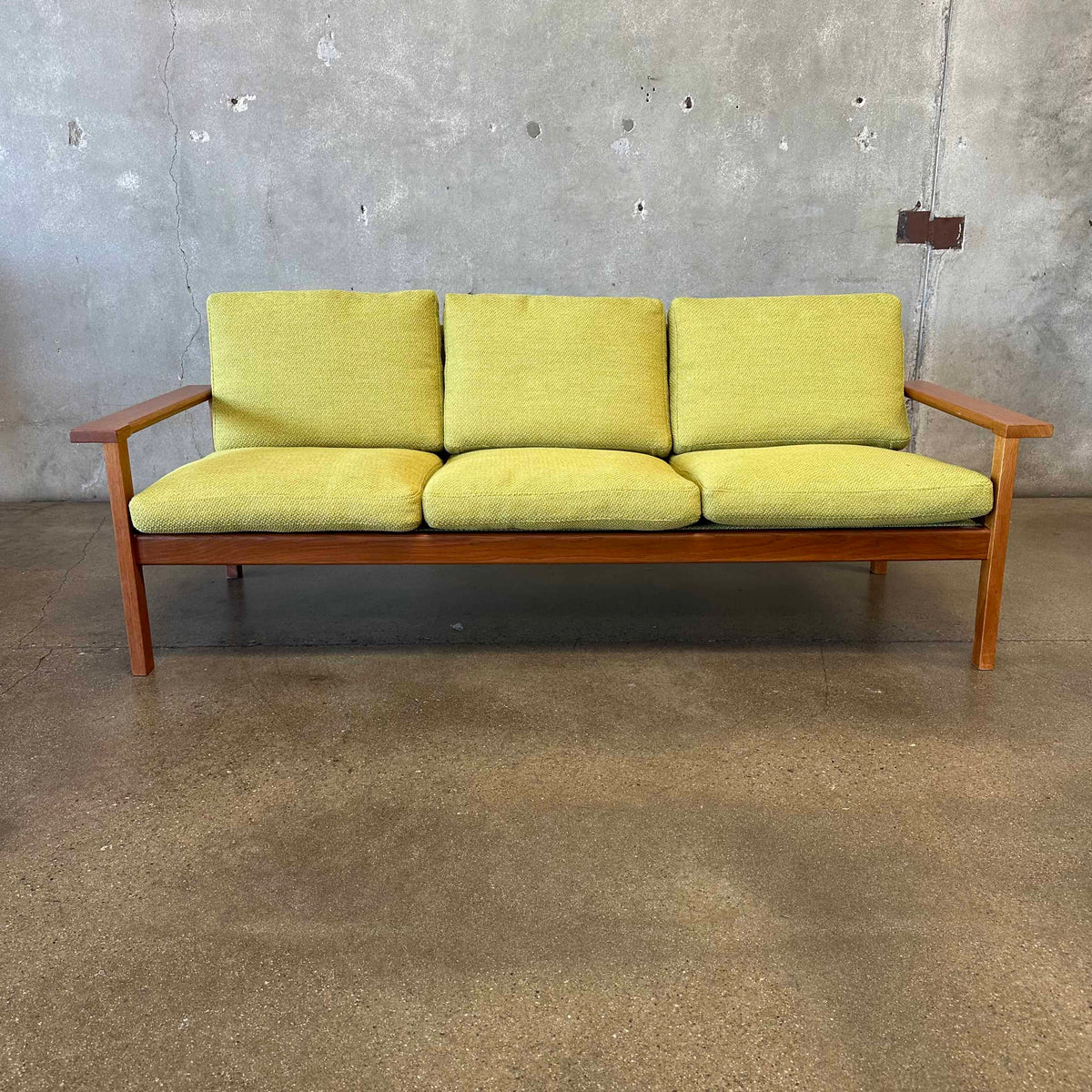 1950s Scandinavian Hans Wegner Style Sofa