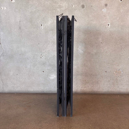 Mid Century Modern Fire Screen with 3D Sculpture