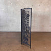 Mid Century Modern Fire Screen with 3D Sculpture