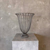 French Iron Paper Basket/Garden Urn