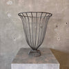 French Iron Paper Basket/Garden Urn