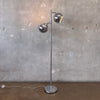 Mid Century Modern Chrome Eyeball Floor Lamp
