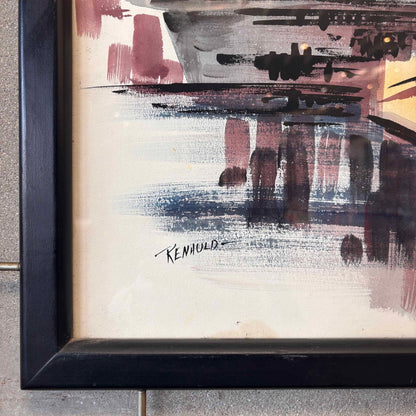 1950's Renauld Cityscape In Epic Frame