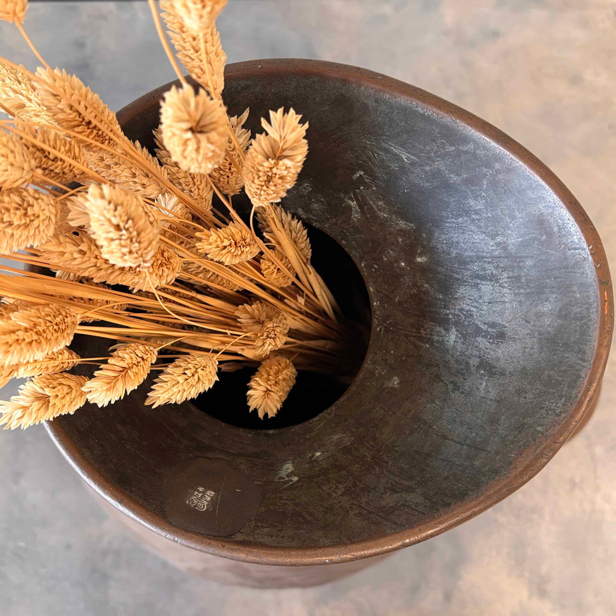 Antique Copper Pot Tavern Haystack Jug