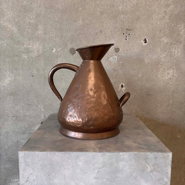 Antique Copper Pot Tavern Haystack Jug